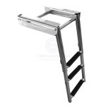 Relaxn Boarding Ladder SS under platform 3 step telescopic