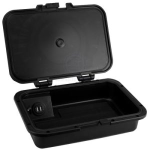 Relaxn Glove Box with Dual USB Charger